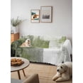 thumbnail image 6 of Sage Green Ombre Couch Cover for Dogs, Vintage Shabby Abstract Plaid Art Washable Sofa Covers Slipcover for Pets Dogs Futon Cover, Couch Recliner Covers, Oversized Chair Slipcover 71"x91", 6 of 9