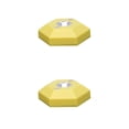 thumbnail image 2 of Eigraketly Lámpara de movimiento con sensor Ángulo de 120 ° 25-30 segundos Decoraciones artesanales multicolores Lámparas de pared Dispositivo de Amarillo 2piezas Eigraketly CBP445754, 2 of 6