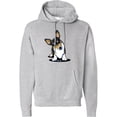 thumbnail image 2 of Inktastic Tri Color Corgi Adult Hoodie Sweatshirt, 2 of 4
