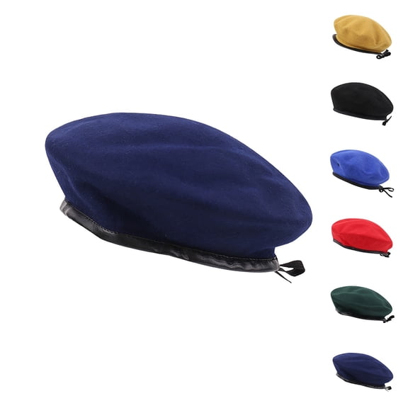 Summer Sales Under $5 Blue Beret Cap for Women GIJNRIUIUA Solid Color Light Plate Beret for Spring/Summer Breathable Small Painter Hat Fashion Newsboy Hat Newsies Cabbie Hat