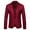 Burgundy, variant on Herrnalise Men Casual Slim Fit Stripe Printed One Button Blazer Suit Back Long Sleeves Jacket Burgundy