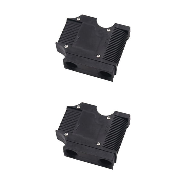 Kenally Ball Holder ABS Pocket-Size Space Saving Anti Hanger Fixer Height Adjustment Fittings Collision Boat Supplies Cable Upgraded Negro 2piezas Kenally CBP445986