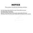 thumbnail image 2 of Mpulse Rear Right (Passenger Side) ABS Wheel Speed Sensor SEN-2ABS0853 for Car Nissan Altima Maxima, 2 of 2