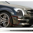 thumbnail image 7 of Carbon Fiber Front Bumper Vent fits for Mercedes Benz C Class W204 C63 AMG Sedan 2012-2014 Factory Outlet CF Air Fender Cover Exterior Side Scoops Spoiler Protector Splitter, 7 of 7