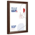 thumbnail image 3 of 16x20 Picture Frame – Brown Deluxe Certificate Style 65876-003, 0.75 Inch Wood Moulding, Includes Plexiglass and Backing –&nbsp;Wall Display Frame for Art, Posters, or Photos – Frame USA, 3 of 4