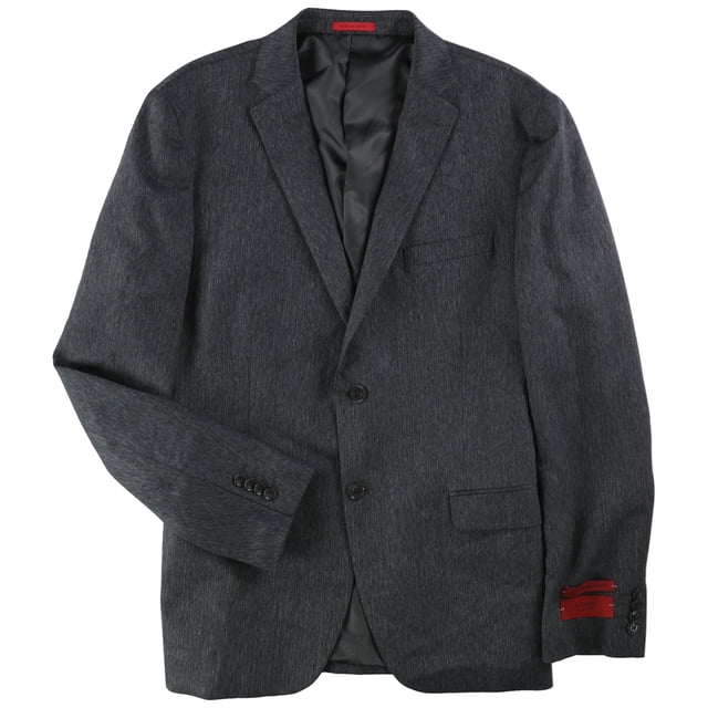 Alfani Mens Herringbone Sport Coat, Grey, 44 Regular