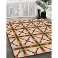 thumbnail image 3 of Ahgly Company Machine Washable Indoor Rectangle Transitional Grapefruit Red Area Rugs, 6' x 9', 3 of 7