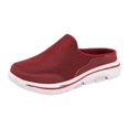 thumbnail image 1 of Mules for Women Breathable Mesh Walking Mules Sneakers Open Back Slip on Shoes, 1 of 9