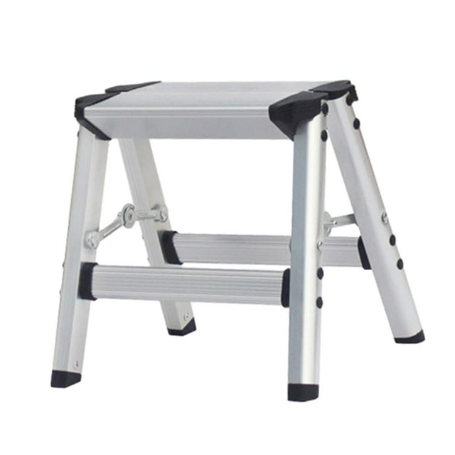 Langgg Folding Ladder Stable Thickened Herringbone Ladder Office for Factories Home