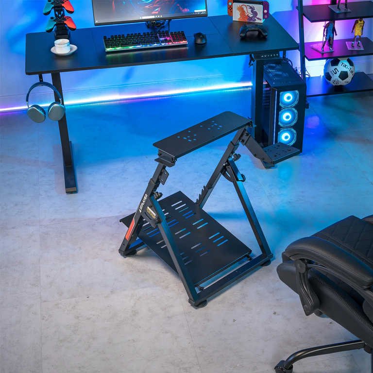 GTPLAYER Sim Racing Wheel Stand Simulator Cockpit Wheel Stand