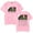 Pink, variant on Kevin Kaarl Ultra Sodade Tour 2025 Merch Short Sleeve T-shirt Unisex Fashion Crew Neck Top