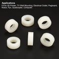 thumbnail image 5 of Unique Bargains Rondelle d'Espacement, Lot de 24 Nylon 6.2mm ID x 11mm OD x 4mm L pour Vis M6, Beige, 5 of 5