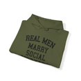 thumbnail image 4 of Social Worker Husband Wife Wedding Hoodie, Gifts, Hooded Sweatshirt, 4 of 4