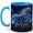 Blue, variant on 2026 Celestial Horse 11oz Ceramic Mug, Starry New Year Coffee Cup