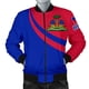 thumbnail image 3 of Nueva chaqueta con estampado 3D de la bandera nacional de Haití, escudo de armas para hombres y mujeres, chaqueta de manga larga, chaqueta de calle para niños, ropa navideña, 3 of 5