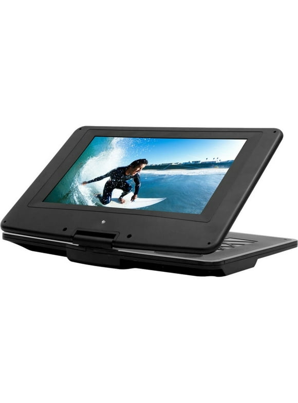 Ematic EPD133 Portable DVD Player, 13.3" Display, 1366 x 768, Black