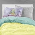 thumbnail image 2 of Turtle Bathing Watercolor Fabric Standard Pillowcase, 2 of 2