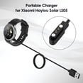 thumbnail image 3 of 60cm Long-Lasting Magnetic Plastic Smart Watch Fast Charging Cable Charger for Xiaomi Haylou Solar LS05, 3 of 5
