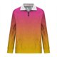 thumbnail image 5 of Sudadera sin capucha para hombre, informal, a la moda, con cuello alto, estampado de calaveras, cremallera, jersey de manga larga, blusa de poliéster para hombre, 5 of 5