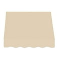 thumbnail image 2 of Awntech 3.375 ft Dallas Retro Fixed Awning Acrylic Fabric, Tan, 2 of 2