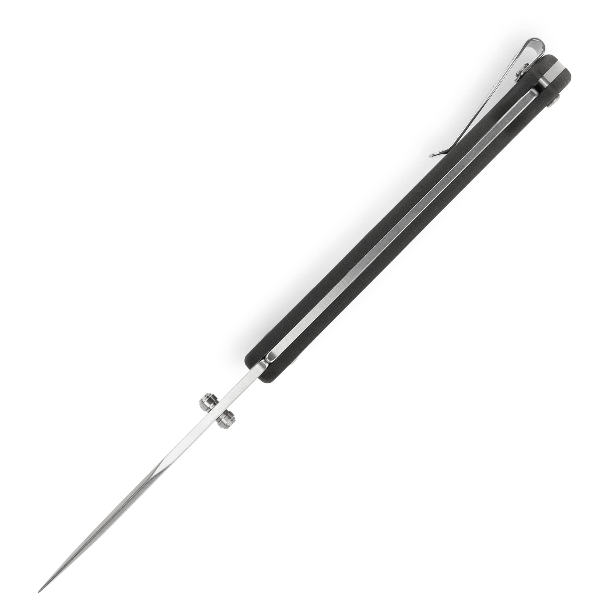 Buck Knives 110 Slim Select Folding EDC Knife, 3-3/4” Pocket Knife Blade, Black, 2.8 oz