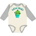 thumbnail image 3 of Inktastic New Bud- cute baby cactus Boys or Girls Long Sleeve Baby Bodysuit, 3 of 5