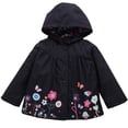 thumbnail image 1 of Sunnyoo Girls Windbreaker Jacket Raincoat Trench Coat and Pants 2Pcs Outfits, 1 of 3