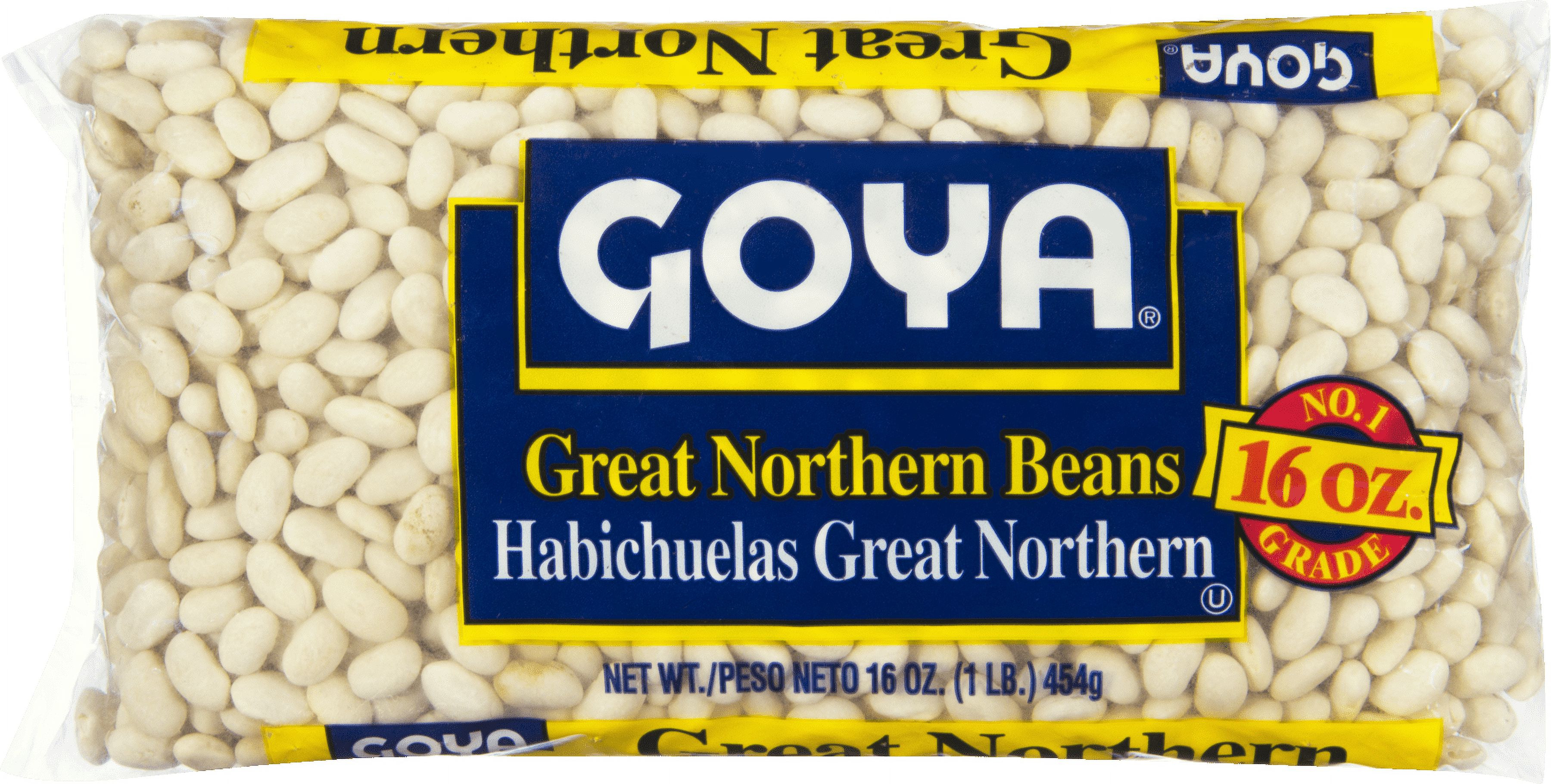 (2 pack) Goya Great Northern Beans, Dry - 16 oz. (1 lb.)