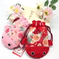 thumbnail image 1 of Bolsa de la fortuna AG-3 Hefeng, bolsa de almacenamiento de cosméticos y joyas, bolsita de pez dorado, bolsa de pastel de dulces de luna llena para bodas, 1 of 3