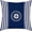 West, variant on Nautical Theme Sail Boat Anchor Pattern Home Sofa Couch Decor Pillow Cover Cushion Cases Standard Super Soft Pillow Sham 18x18 Inch, Red and Blue Stripes (Welcome Aboard)