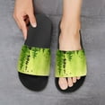 thumbnail image 6 of GZHJMY Stylish Slides for Women Men, Green Forest Soft Flexible Slip-on Sandals Slippers, 6 of 7