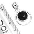 thumbnail image 2 of 925 Sterling Silver Women Jewelry Natural Black Onyx Pendant, 2 of 3