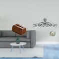 thumbnail image 2 of Organizador De Pañuelos Rectangular Multifuncional Y Decoración De Pared Floral De Metal Para Cocina, Coche, Patio, Interior, Exterior, Porche, Valla., 2 of 8