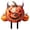 B, variant on Spooky Halloween Lawn Stake Decor, Waterproof Pumpkin Skeleton Sign, Outdoor Yard & Garden Halloween Ornaments