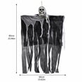 thumbnail image 3 of Yashow Elite Set Halloween Hanging Plush Decorations Fabric Ornaments for Mantel Wall Fireplace, 7.9 Inch, for Home Indoor Outdoor Party Yard Garden Decor, Spooky, Festive, 3 of 7