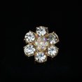 thumbnail image 1 of EGNMCR Rhinestone Button Covers Rhinestone Button For Women Detachable Shirt Button Clips Buttons Jewelry Crystal Fancy Buttons For Clothing Decorative Buttons Big Diamonds, 1 of 1