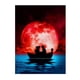 thumbnail image 1 of Disney Diamond Painting Mickey Et Minnie Shadow Moon Full Diamond Embroidery Cross Stitch Kit Home Decoration Gifts For Childrenround 40x50cm Gao Jinjia LED, 1 of 2