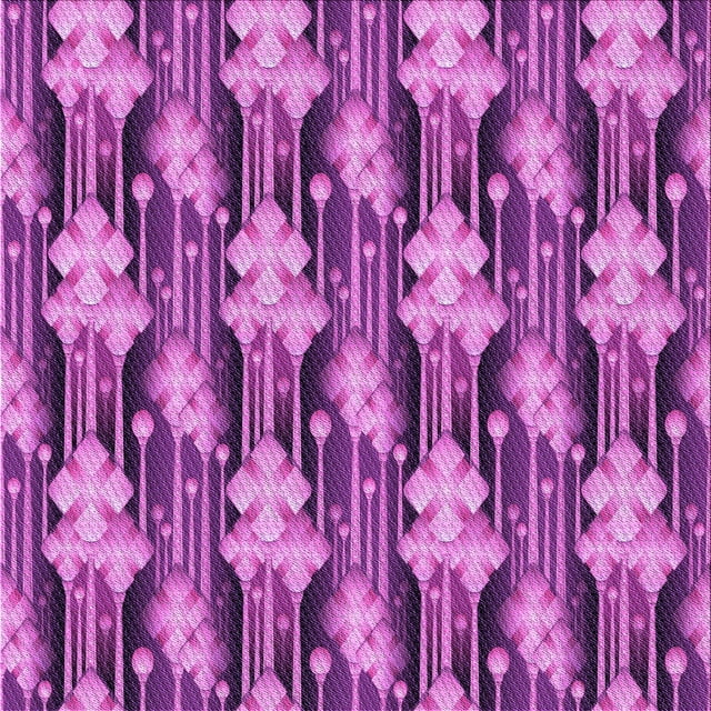 Ahgly Company Machine Washable Indoor Square Transitional Dark Magenta Purple Area Rugs, 7' Square