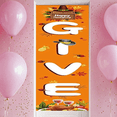 thumbnail image 4 of Decorative Design Happy Thanksgiving Banner Autumn Leaves Turkey Dinner for Thanksgiving Dinner Family Gathering Harvest Festival, 4 of 9