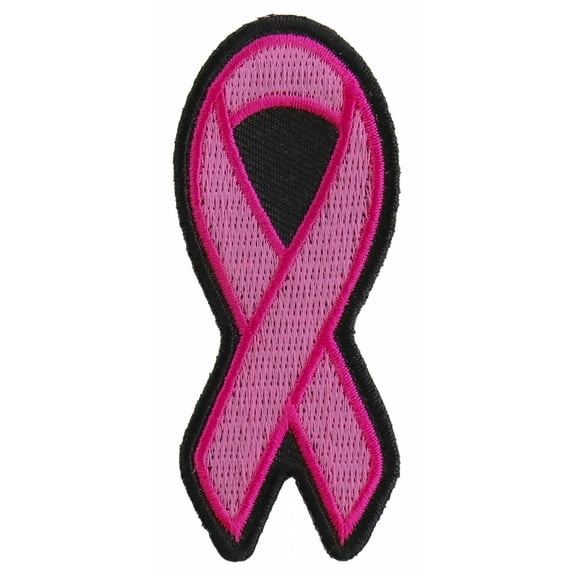 Small Pink Ribbon Breast Cancer Awareness Patch