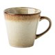 thumbnail image 1 of Taza de café de cerámica esmaltada, única, 480 ml, para helado de frutas, desayuno Beige, 1 of 9