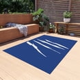 thumbnail image 4 of Effete Feline Claw Marks Scratch Outdoor Rug, 4 of 4