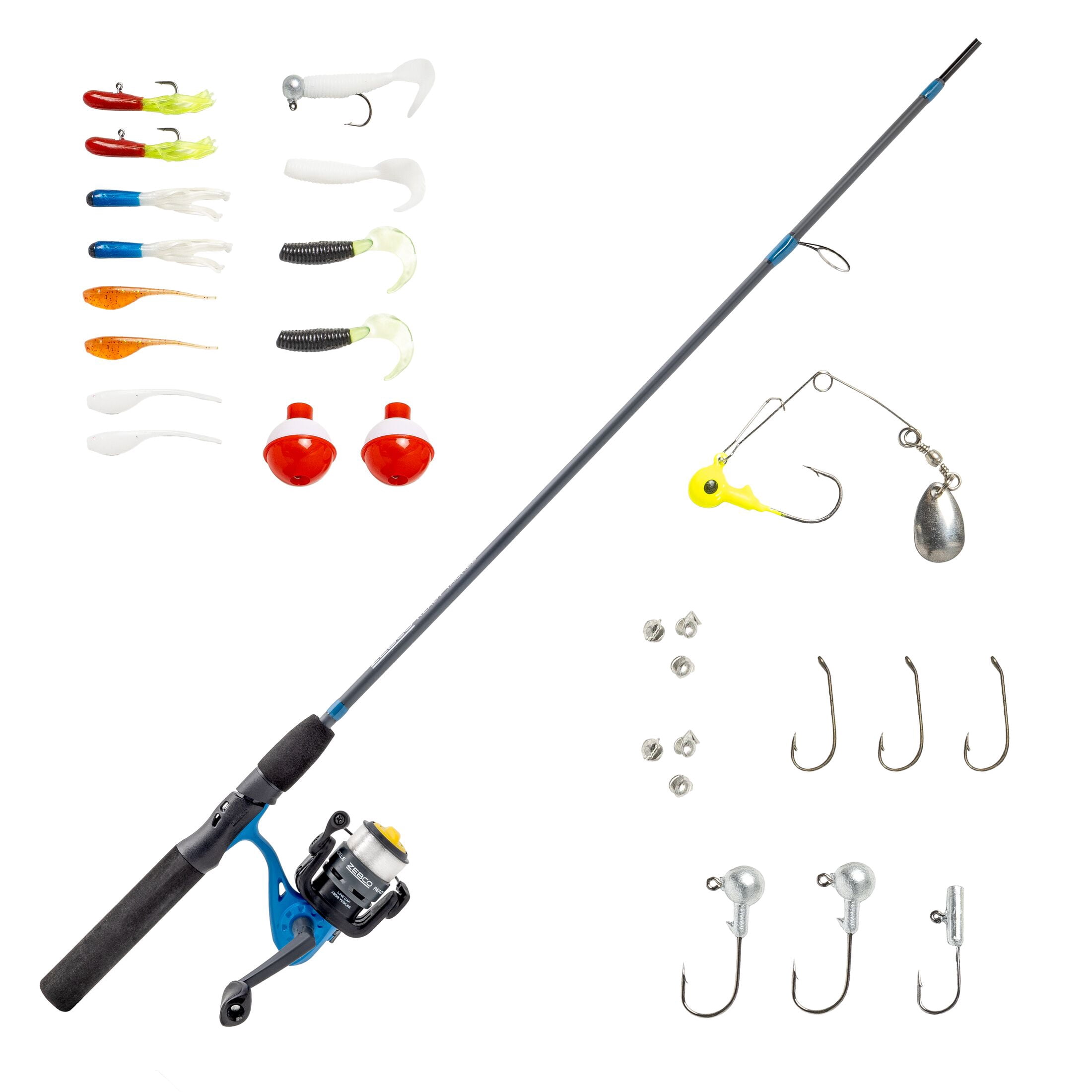 fishDPセット Leland's Lures Panfish Magnet 82 Piece Kit | FishUSA