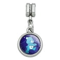 thumbnail image 2 of Care Bears: Unlock the Magic Grumpy Bear Bedtime Italian European Style Bracelet Charm Bead, 2 of 5