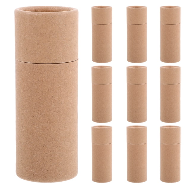 Shisuyan 10pcs Paper Tubes Tea Packaging Tubes Crafts Packaging Box Craft Tubes Containers Mailing Tubes Small Storage Paper Tubes 20ml