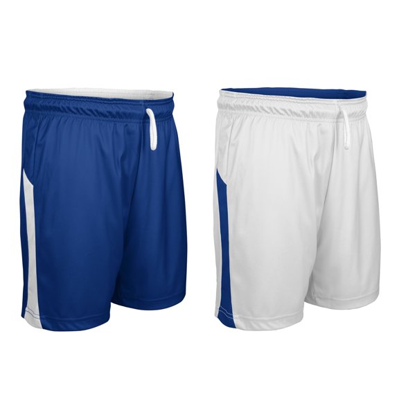 SWISH Reversible Basketball Short - ROYALWHITE - 2XL