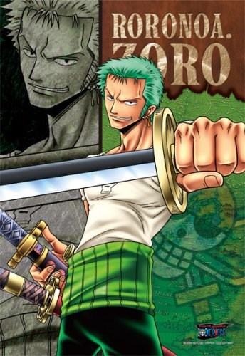 300 Piece Jigsaw Puzzle One Piece Straw Pirates Roronoa Zoro 26x38cm 300 326 Walmart Com