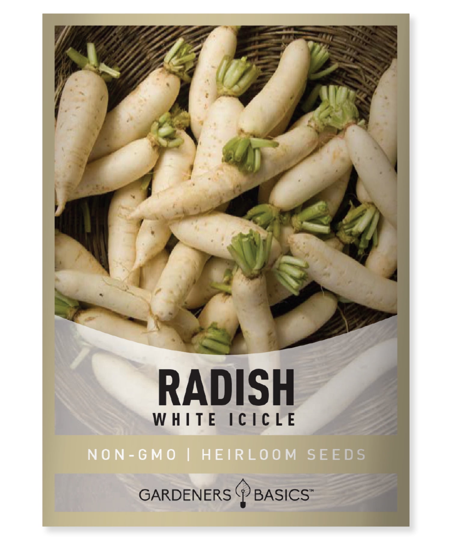 Outsidepride 50 lb. Daikon Radish AKA Chinese, Japanese, or