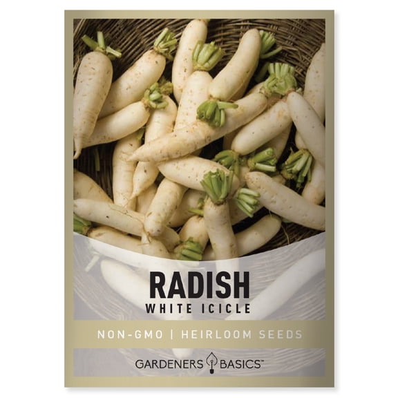 White Icicle Radish Seeds