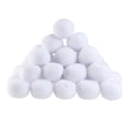thumbnail image 1 of Bolas de nieve navideñas de simulación juego de lucha de bolas de nieve interior Irfora 100 piezas, 1 of 7